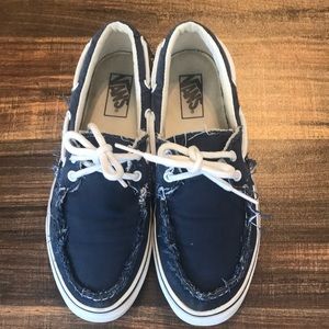 Navy & White Vans Men’s Size 8/Women’s Size 9.5